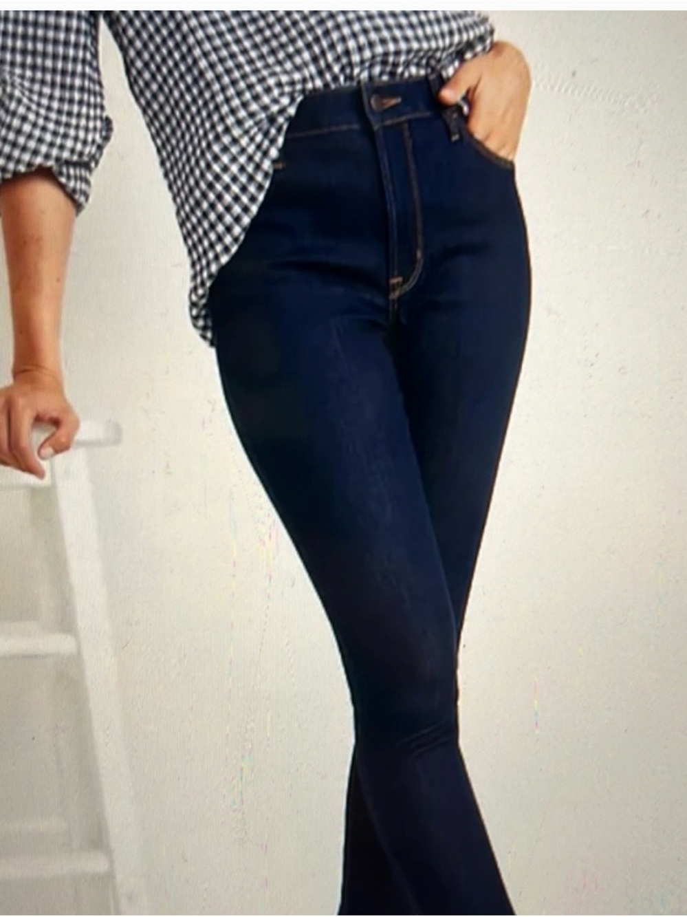 Old Navy  Women’s Super Skinny High-Rise Jeans in Dark Blue Denim -  Size 30